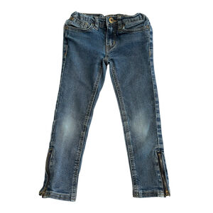 Dollhouse Denim Jeans Girls Size 4 Blue Stretch Ankle Pants